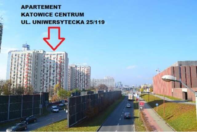 Апартаменты Katowice Centrum Катовице-25